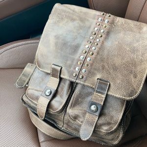 Patricia Nash brown leather cross body.